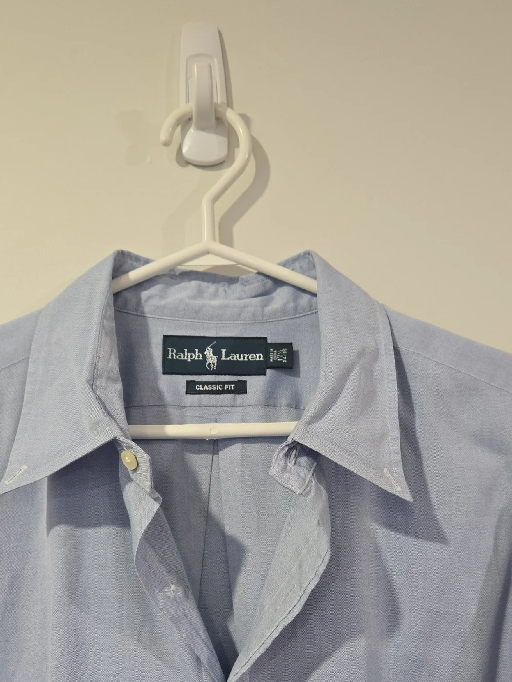 Ralph Lauren Men’s Light Blue Oxford Button-Down Shirt-Ralphcore - Picture 2 of 6